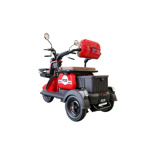 BULLBIKE Harbin Elektro Scooter 2000W 60V 20Ah 25Km/h/ Seniorenmobil / Dreirad