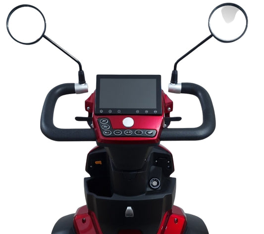 BULLBIKE Monaco Elektro Scooter 250 Watt (Max Peak 0,6 kW) 48V 20Ah 25Km/h/ Seniorenmobil / Vierrad