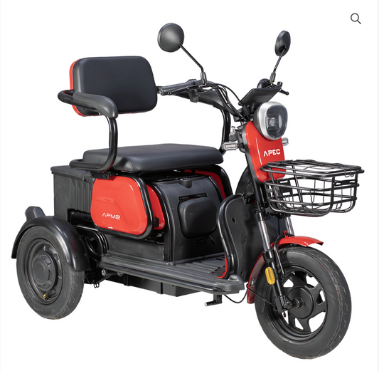 BULLBIKE Salta Elektro Scooter 1000W 60V 20Ah 25Km/h/ Seniorenmobil / Dreirad