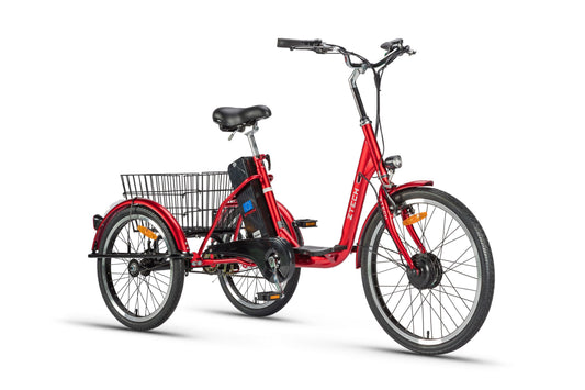 BULLBIKE Thessaloniki E-Dreirad Fahrrad 36V 9Ah Lithium-ionen 250W 25Km/h