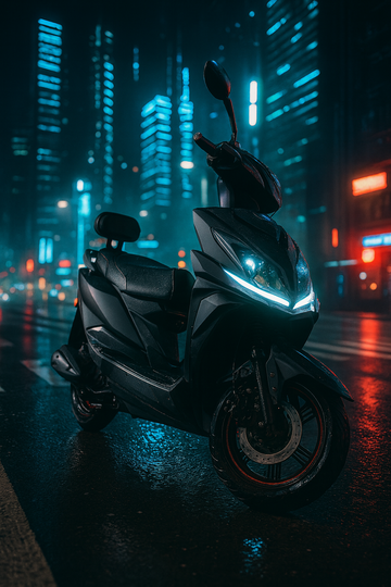 E-Roller ohne Führerschein: BULLBIKE Florence mit optionalem Doppelakku