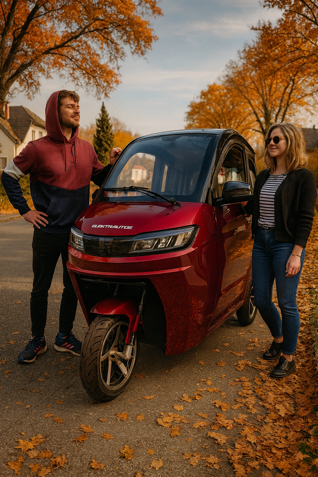 BULLBIKE Nara – Zwei Sitze, voller Komfort: Die smarte E-Mobilitätslösung für die Stadt