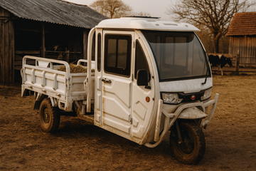 BULLBIKE Monza – Cargo Elektro Dreirad ohne Führerschein