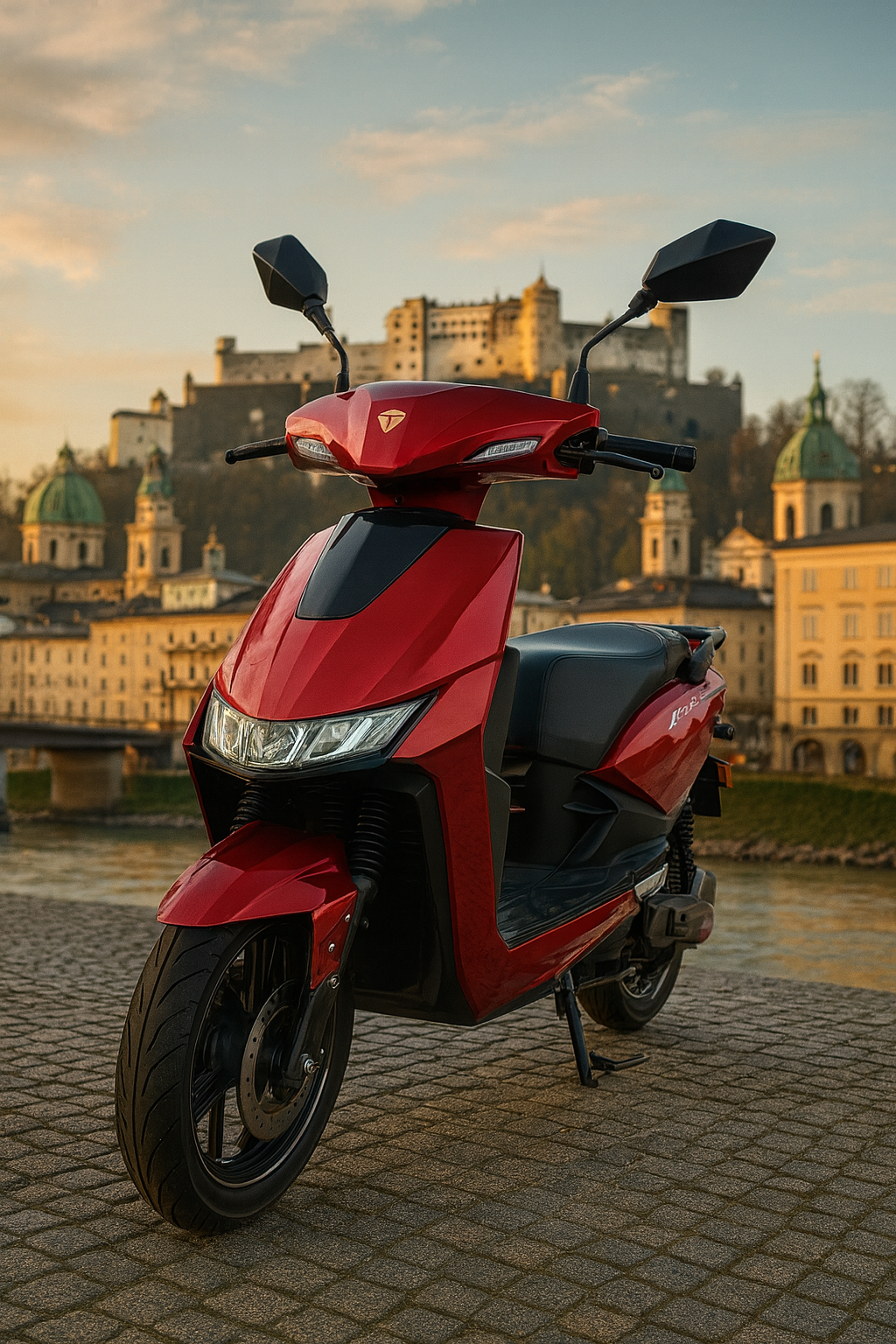 BULLBIKE Kampala – Der leistungsstarke E-Roller mit 2600W Motor