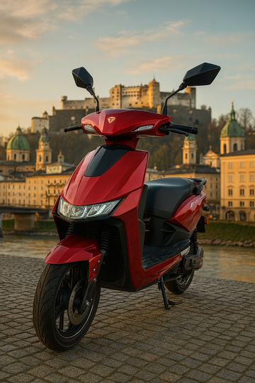 BULLBIKE Kampala – Der leistungsstarke E-Roller mit 2600W Motor