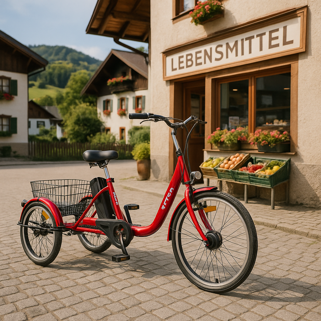 Thessaloniki E-Dreirad – Komfort & Stabilität für mehr Unabhängigkeit