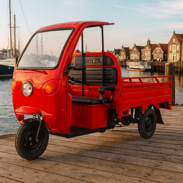 BULLBIKE Riga Elektrodreirad – Nachhaltige Cargo-Mobilität für die Stadt