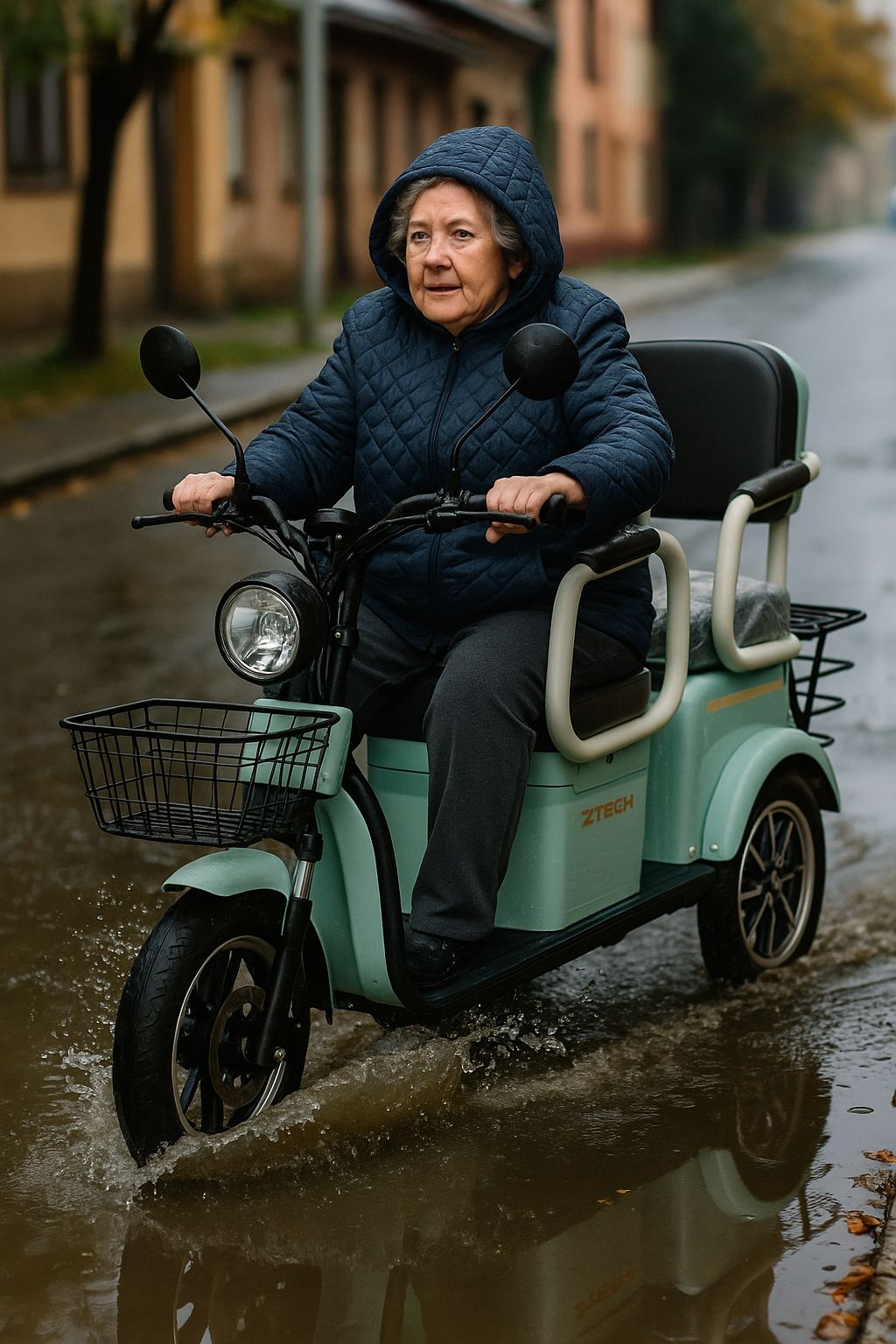 BULLBIKE Hamburg – Zweisitziger Elektro-Dreiradroller