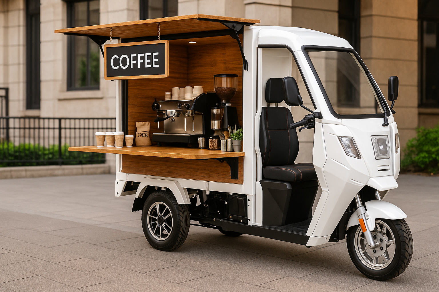 BULLBIKE Tirana Cargo Boxer – Das smarte Lastendreirad mit Kippfunktion für Alltag & Gewerbe