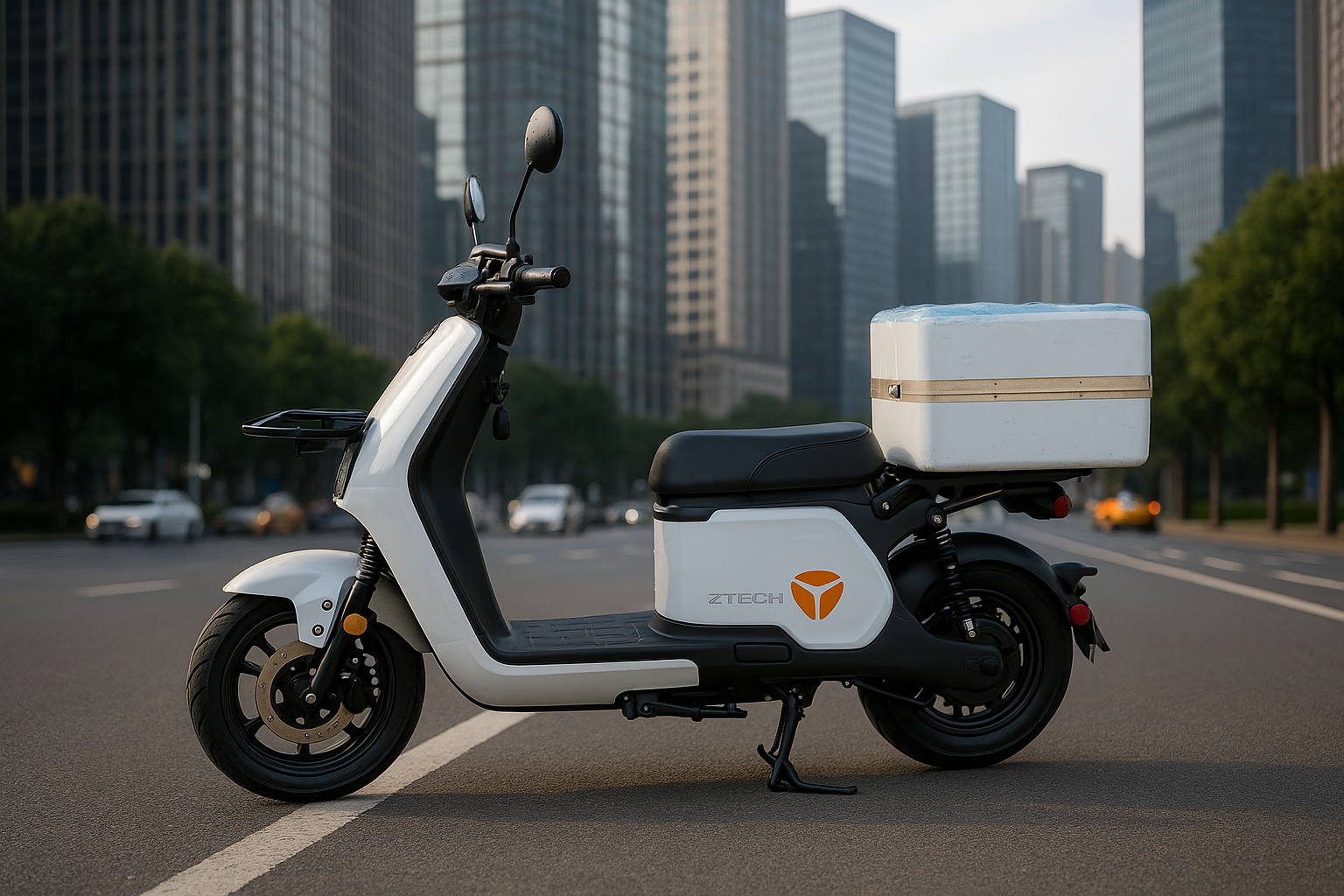 120 km Reichweite & Doppelakku: Der BULLBIKE Y1S Elektroroller im Test