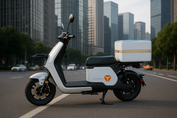 120 km Reichweite & Doppelakku: Der BULLBIKE Y1S Elektroroller im Test