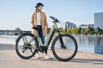 E-Bike mit tiefem Einstieg für den Alltag