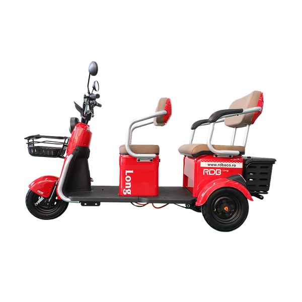 BULLBIKE Atlanta Elektro Scooter 2000W 60V 20Ah 25Km/h/ Seniorenmobil / Dreirad