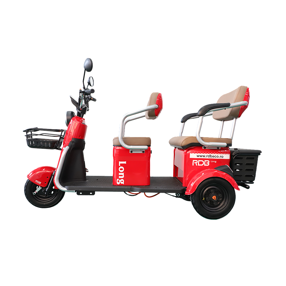 BULLBIKE Atlanta Elektro Scooter 2000W 60V 20Ah 25Km/h/ Seniorenmobil / Dreirad