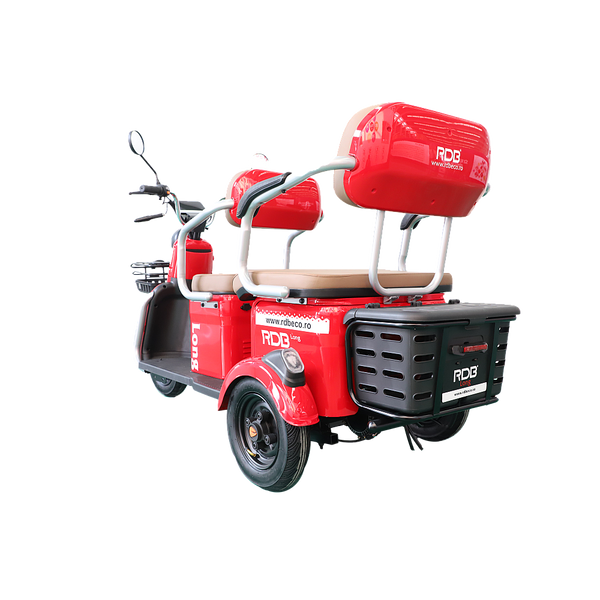 BULLBIKE Atlanta Elektro Scooter 2000W 60V 20Ah 25Km/h/ Seniorenmobil / Dreirad