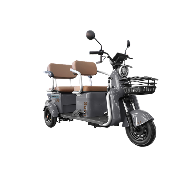 BULLBIKE Atlanta Elektro Scooter 2000W 60V 20Ah 25Km/h/ Seniorenmobil / Dreirad