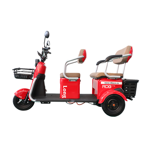 BULLBIKE Atlanta Elektro Scooter 2000W 60V 20Ah 25Km/h/ Seniorenmobil / Dreirad