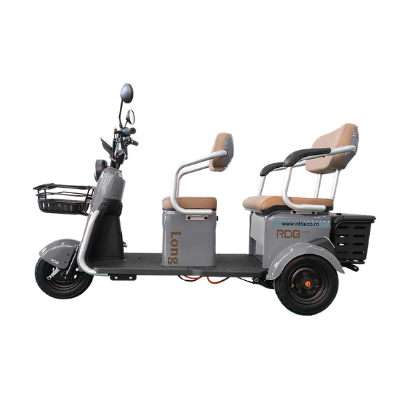 BULLBIKE Atlanta Elektro Scooter 2000W 60V 20Ah 25Km/h/ Seniorenmobil / Dreirad