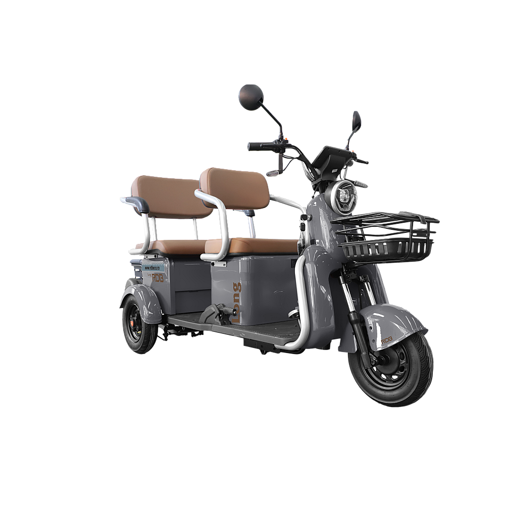 BULLBIKE Atlanta Elektro Scooter 2000W 60V 20Ah 25Km/h/ Seniorenmobil / Dreirad