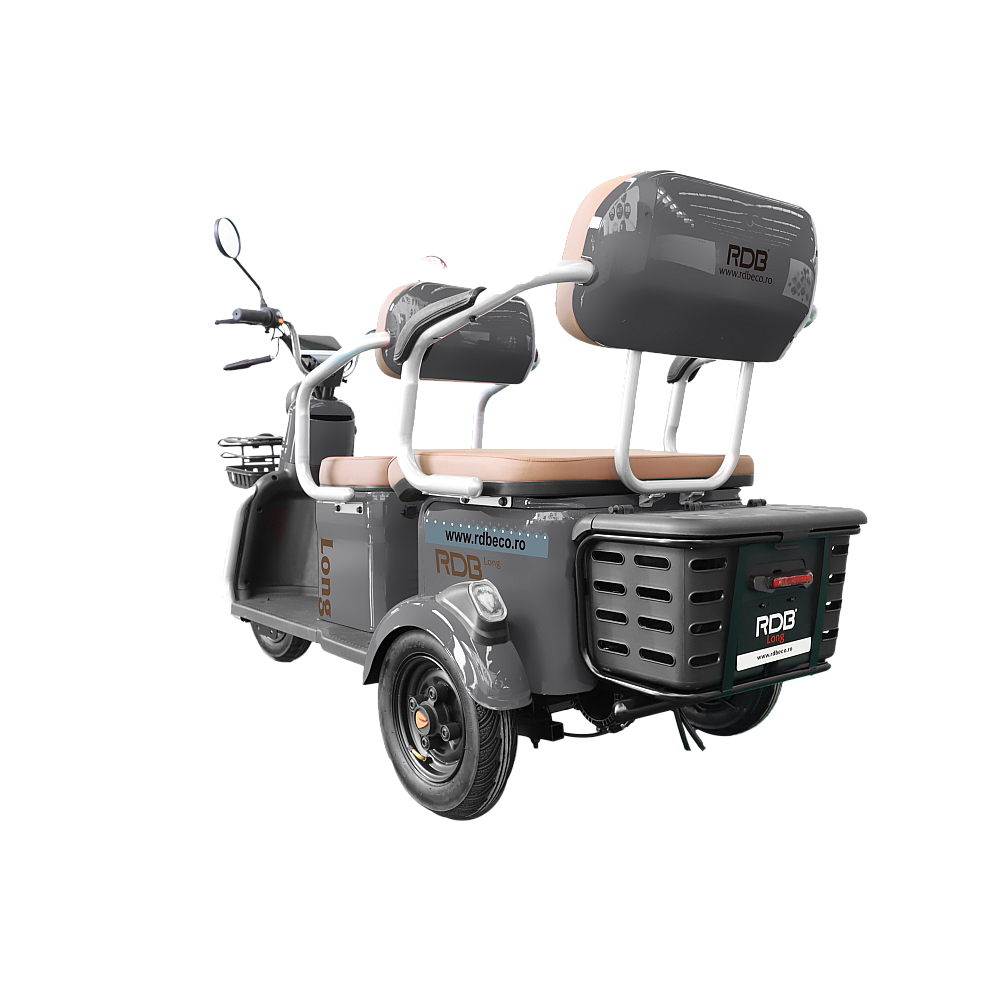 BULLBIKE Atlanta Elektro Scooter 2000W 60V 20Ah 25Km/h/ Seniorenmobil / Dreirad