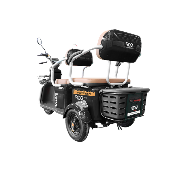 BULLBIKE Atlanta Elektro Scooter 2000W 60V 20Ah 25Km/h/ Seniorenmobil / Dreirad