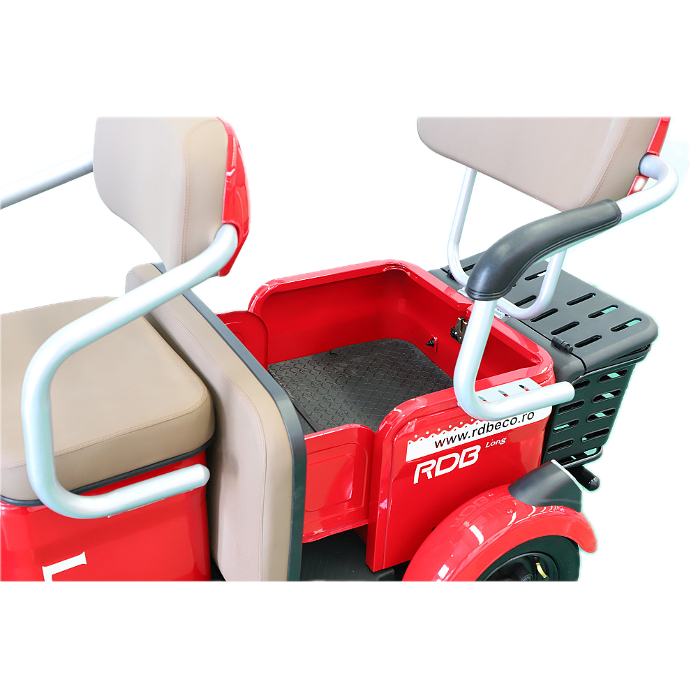 BULLBIKE Atlanta Elektro Scooter 2000W 60V 20Ah 25Km/h/ Seniorenmobil / Dreirad