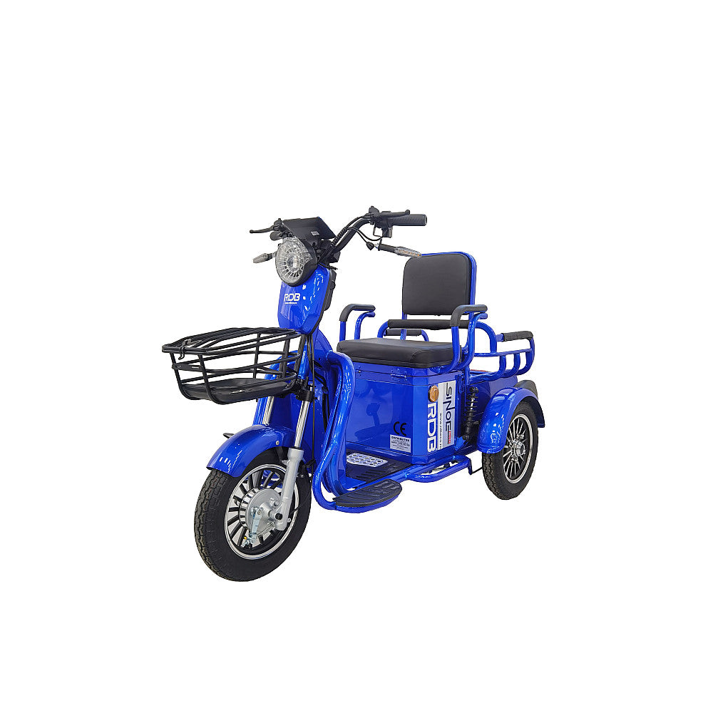 BULLBIKE Bandung Elektro Scooter 1160W 60V 20Ah 25Km/h/ Seniorenmobil / Dreirad
