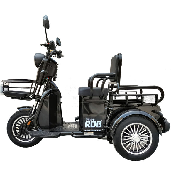 BULLBIKE Bandung Elektro Scooter 1160W 60V 20Ah 25Km/h/ Seniorenmobil / Dreirad