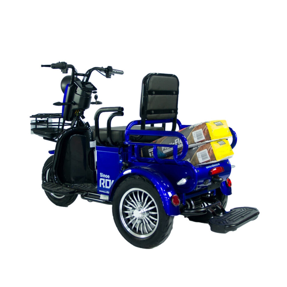 BULLBIKE Bandung Elektro Scooter 1160W 60V 20Ah 25Km/h/ Seniorenmobil / Dreirad