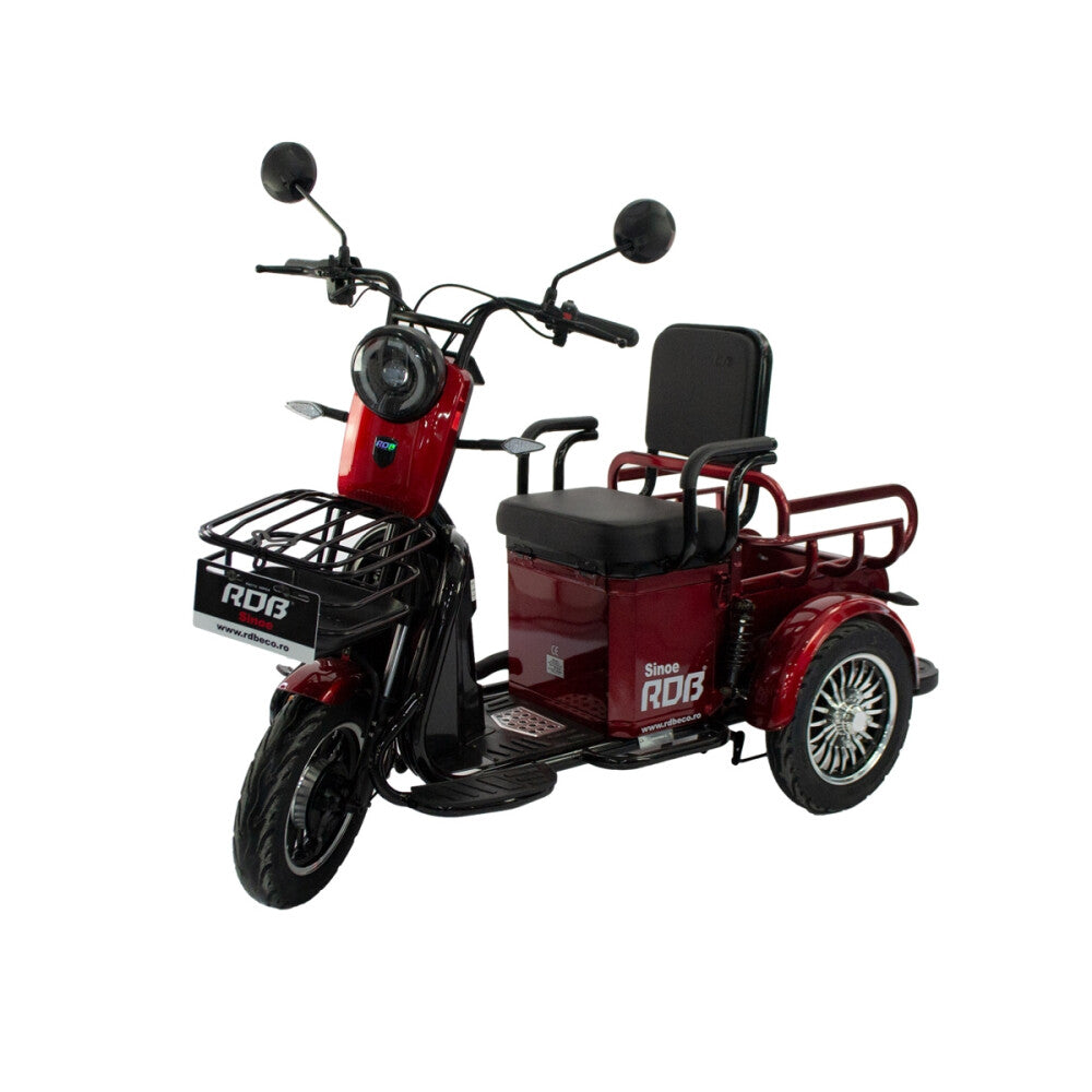 BULLBIKE Bandung Elektro Scooter 1160W 60V 20Ah 25Km/h/ Seniorenmobil / Dreirad