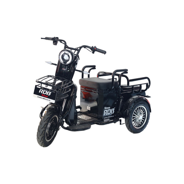 BULLBIKE Bandung Elektro Scooter 1160W 60V 20Ah 25Km/h/ Seniorenmobil / Dreirad
