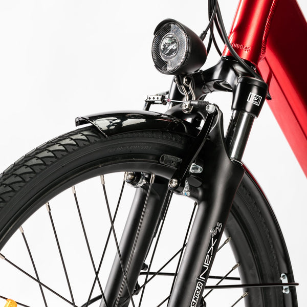 BULLBIKE Beijing E-Bike, Elektro Fahrrad 25 km/h 250W 36V 12Ah