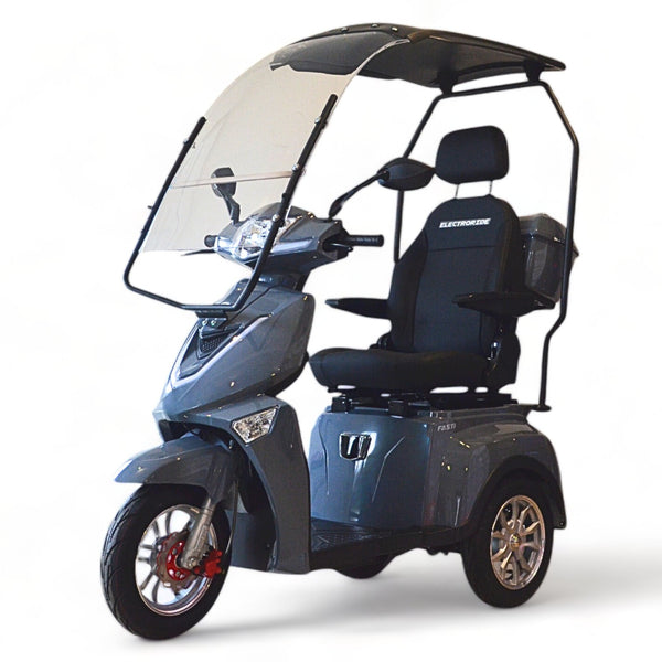 BULLBIKE Braga Elektro Scooter 600W 60V 20Ah Lithium 25Km/h/ Seniorenmobil / Dreirad