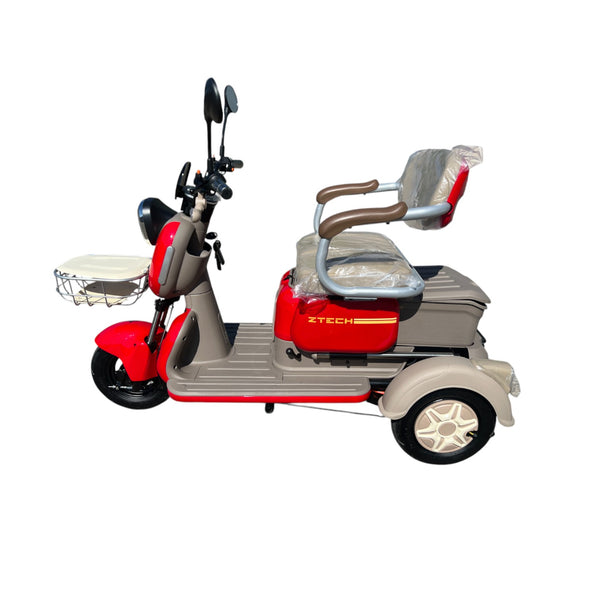 BULLBIKE Bristol Elektro Scooter 600W 60V 20Ah 25Km/h/ Seniorenmobil / Dreirad