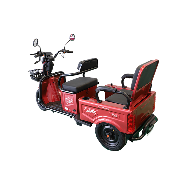 BULLBIKE Dalian Elektro Scooter 2000W 60V 20Ah 25Km/h/ Seniorenmobil / Dreirad