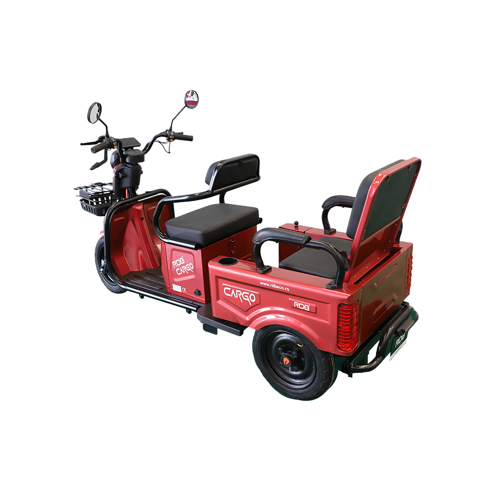 BULLBIKE Dalian Elektro Scooter 2000W 60V 20Ah 25Km/h/ Seniorenmobil / Dreirad