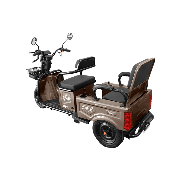 BULLBIKE Dalian Elektro Scooter 2000W 60V 20Ah 25Km/h/ Seniorenmobil / Dreirad