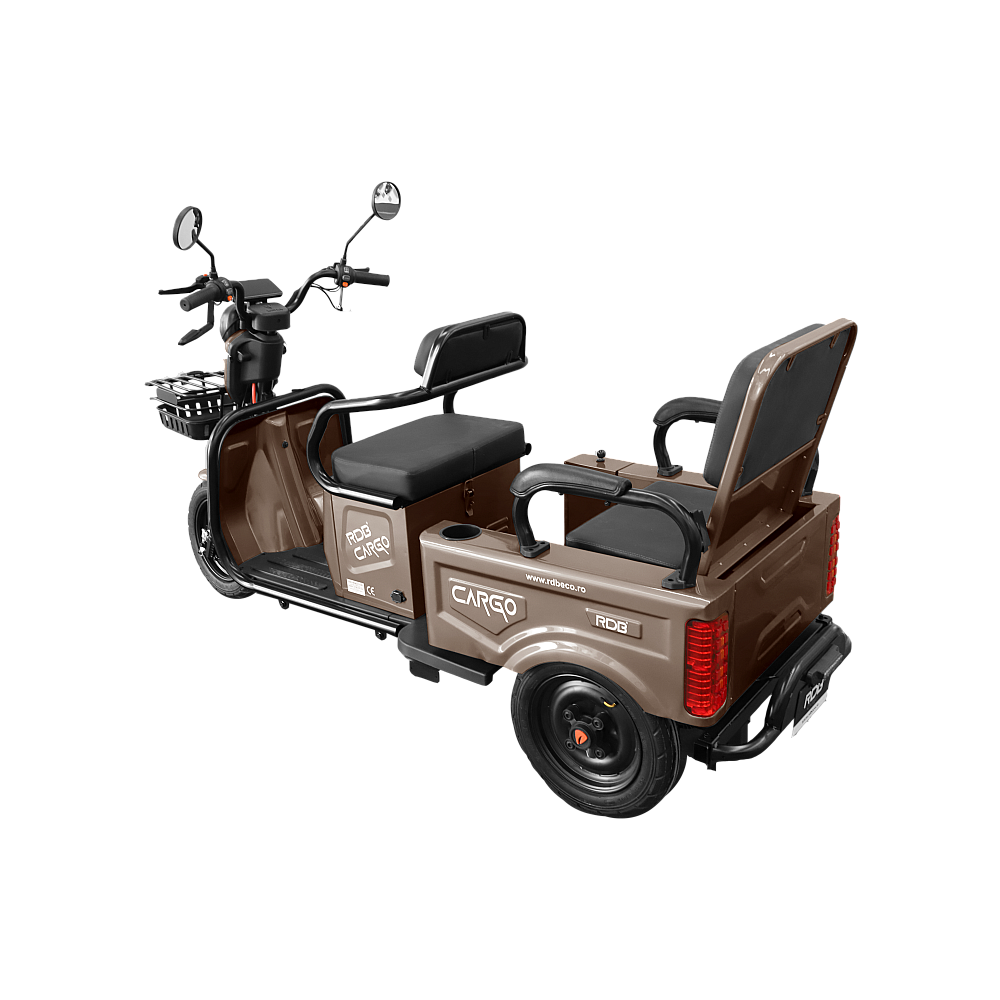 BULLBIKE Dalian Elektro Scooter 2000W 60V 20Ah 25Km/h/ Seniorenmobil / Dreirad