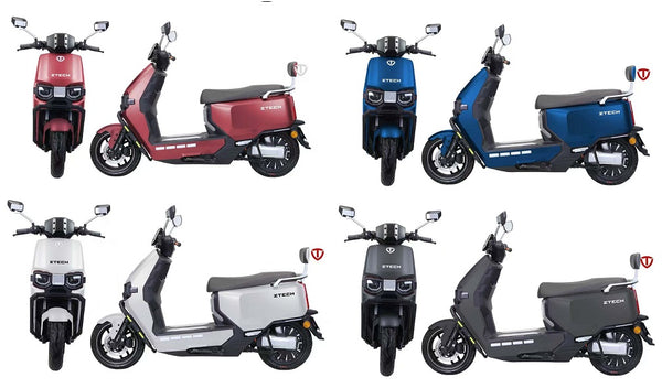 BULLBIKE Wuppertal Elektro Scooter 2000W 72V 35Ah Graphene 45Km/h