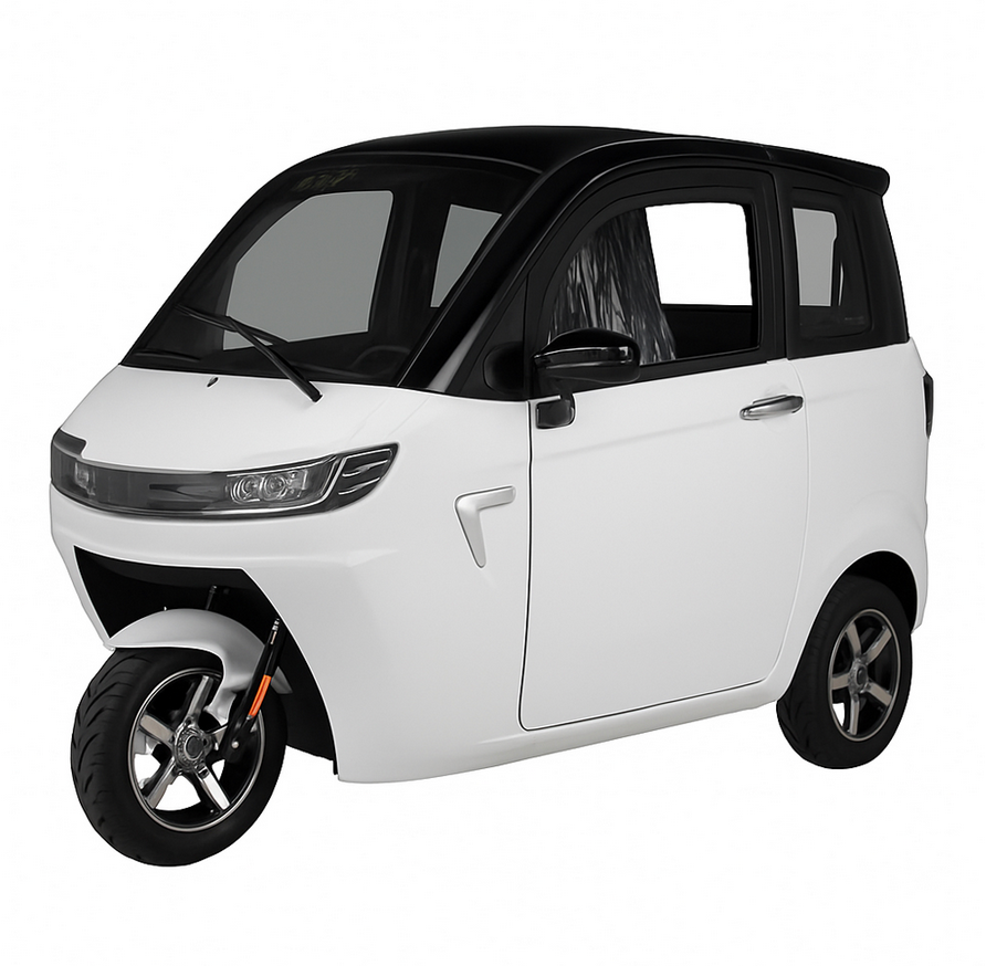 BULLBIKE Graz Elektro Kabineroller Scooter 1500W 60V 58Ah 25 / 45Km/h