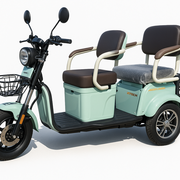 BULLBIKE Hamburg Elektro Scooter 1000W 60V/72V 20Ah 25Km/h/ Seniorenmobil / Dreirad