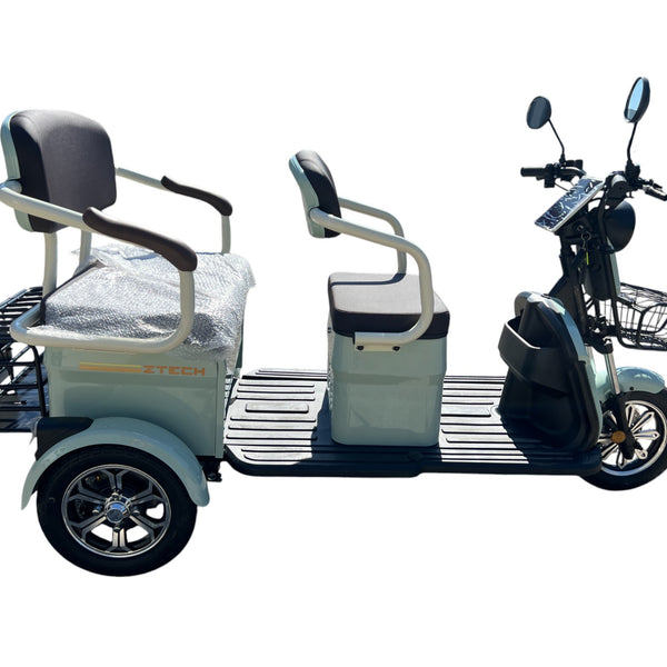 BULLBIKE Hamburg Elektro Scooter 1000W 60V/72V 20Ah 25Km/h/ Seniorenmobil / Dreirad