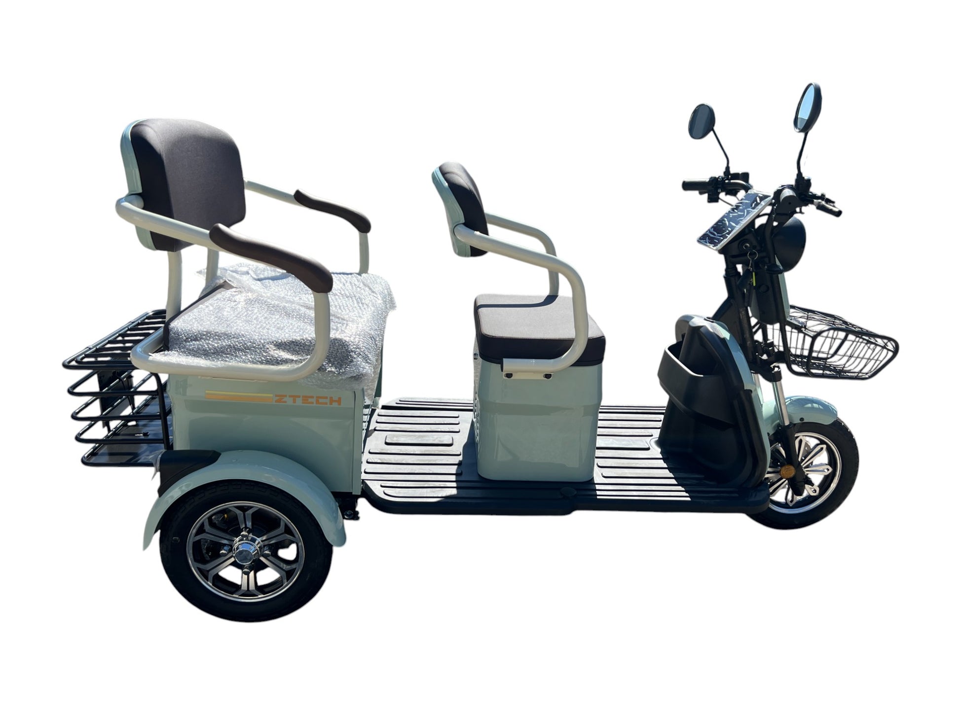 BULLBIKE Hamburg Elektro Scooter 1000W 60V/72V 20Ah 25Km/h/ Seniorenmobil / Dreirad