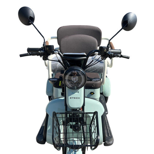 BULLBIKE Hamburg Elektro Scooter 1000W 60V/72V 20Ah 25Km/h/ Seniorenmobil / Dreirad