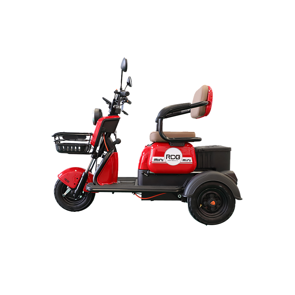 BULLBIKE Harbin Elektro Scooter 2000W 60V 20Ah 25Km/h/ Seniorenmobil / Dreirad