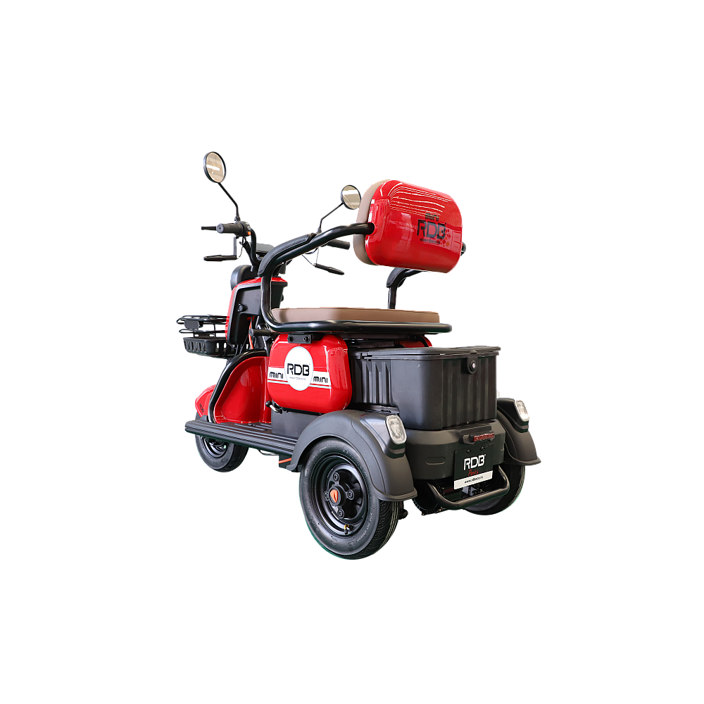 BULLBIKE Harbin Elektro Scooter 2000W 60V 20Ah 25Km/h/ Seniorenmobil / Dreirad