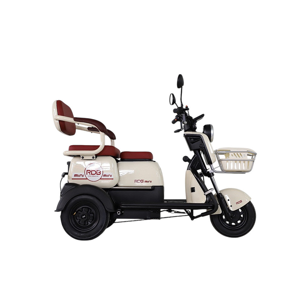 BULLBIKE Harbin Elektro Scooter 2000W 60V 20Ah 25Km/h/ Seniorenmobil / Dreirad
