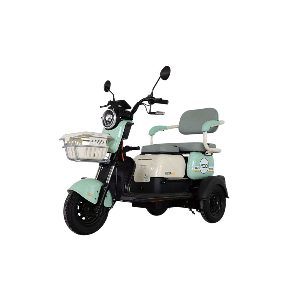 BULLBIKE Harbin Elektro Scooter 2000W 60V 20Ah 25Km/h/ Seniorenmobil / Dreirad