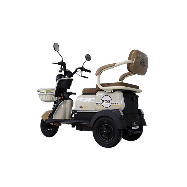 BULLBIKE Harbin Elektro Scooter 2000W 60V 20Ah 25Km/h/ Seniorenmobil / Dreirad