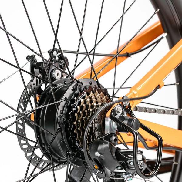 BULLBIKE Kima Lithium 36V 12Ah 250W 25 km/h 700C Elektro Fahrrad, SHIMANO 7S